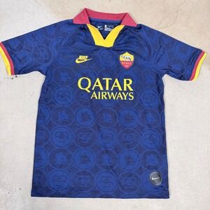 Nike AS Roma Dri Fit Soccer Jersey Kids Size M 10 12 Yrs 2019/20 third kit